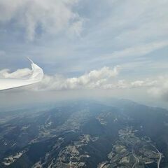 Flugwegposition um 09:58:37: Aufgenommen in der Nähe von Bezirk Moutier, Schweiz in 2659 Meter